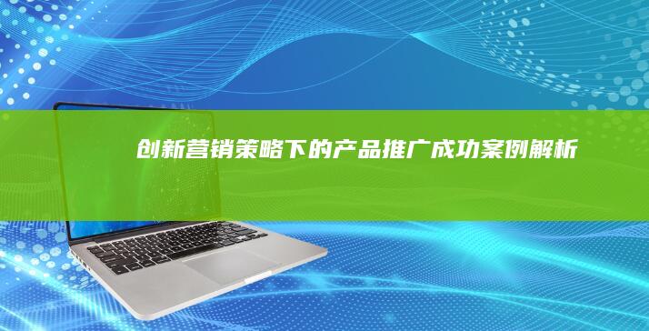 创新营销策略下的产品推广成功案例解析